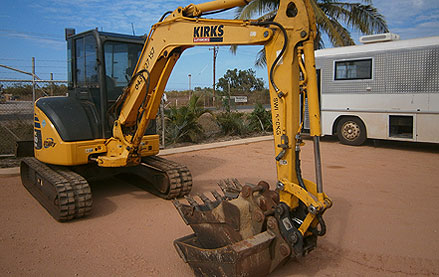 Komatsu PC40 Excavator picture for Excavator Hire in Broome